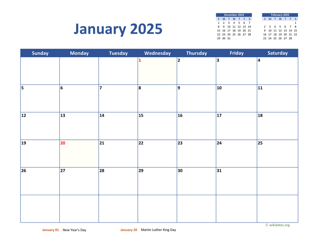 2024 2025 Printable Calendar Monthly Subscription Loise Rachael