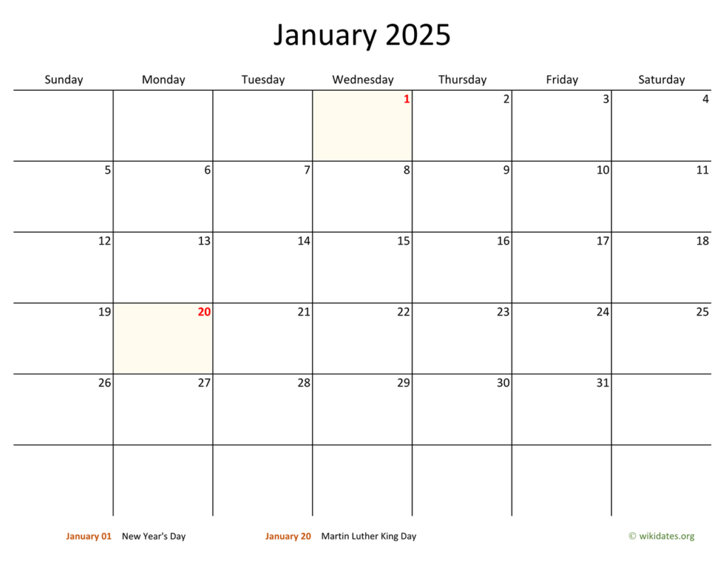 2025 Monthly Calendar Printable Excel Templates Kyle Shandy