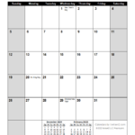 2025 Monthly Calendar Printable Free