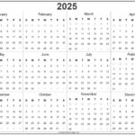 2025 Printable Calendar With Holidays Pdf Download Pdf Converter