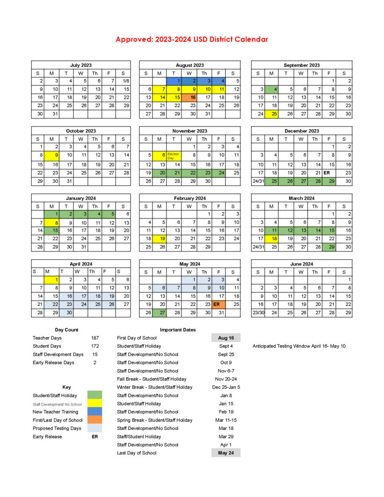 Aisd 2024 2025 Calendar Printable Calendar 2024