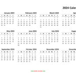 Calendar 2024 Calendar Printable Calendar 2024 All Holidays