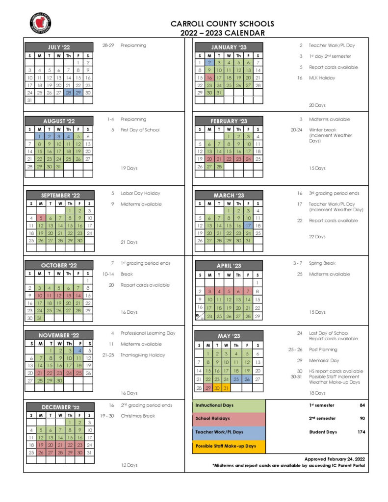 Carroll University Academic Calendar 2025 Calendar 2025 Jorie Kristel