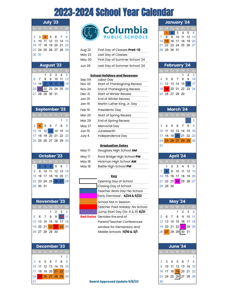 Cps 2024 To 2025 Calendar Printable Calendar 2024