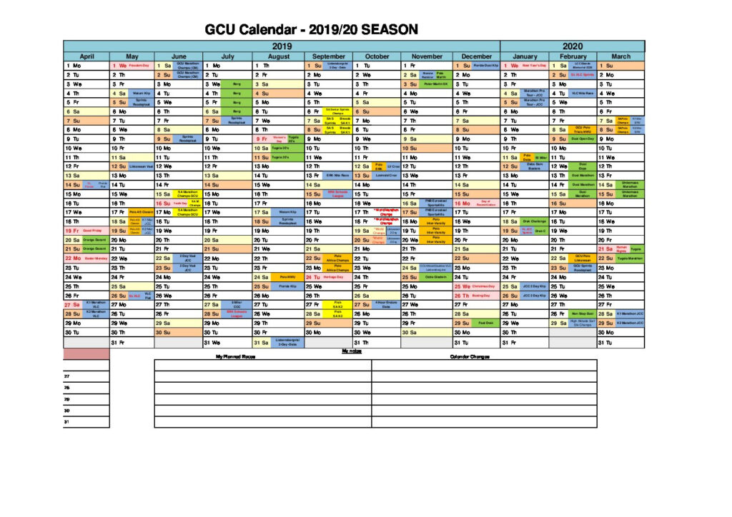 Gcu Academic Calendar 2024 2025 Printable Printable Words Worksheets