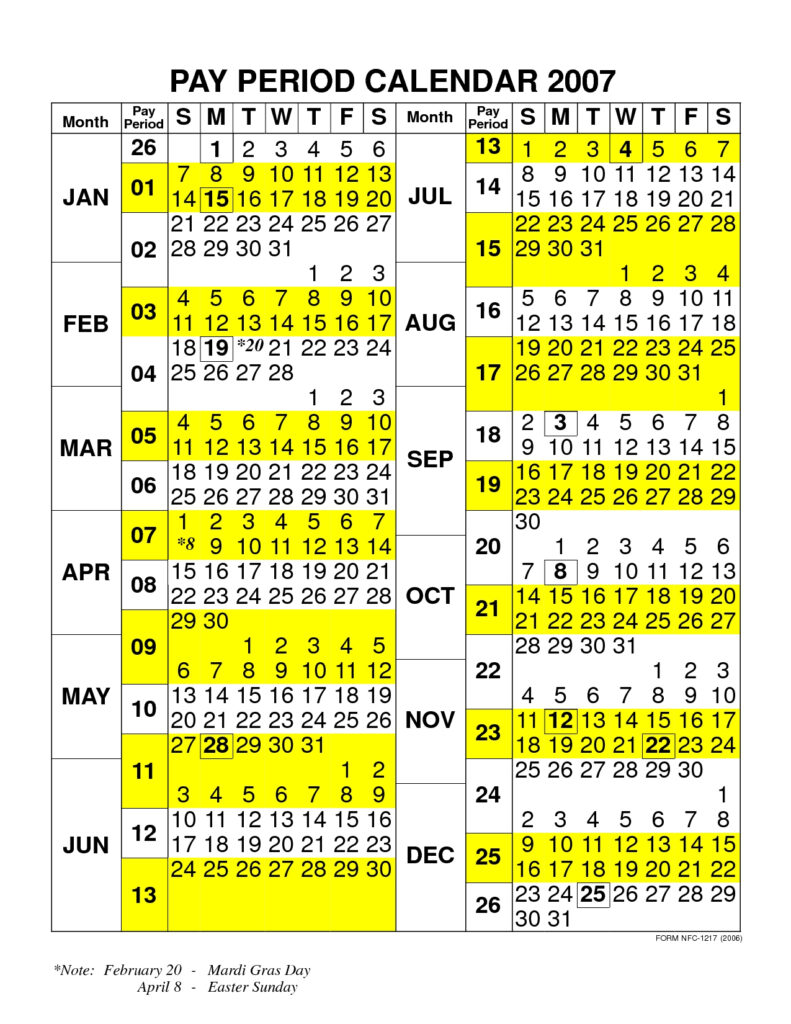 GS Pay Period Calendar 2025 A Comprehensive Guide Design Printable