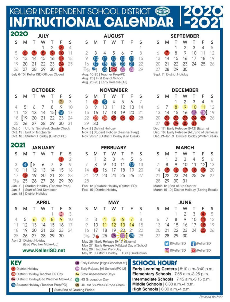 Keller Isd Calendar 2024 25 2024 Calendar Printable