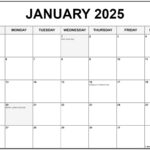 Printable December 2025 January 2025 Calendar 2025 Hayley Carmita