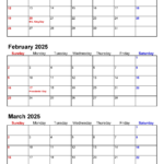 Quarterly Calendar 2025 Printable Free Kacie Jaquith