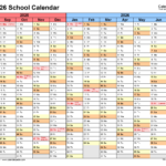 School Calendar 2025 2026 Department Of Education DepEd Editable