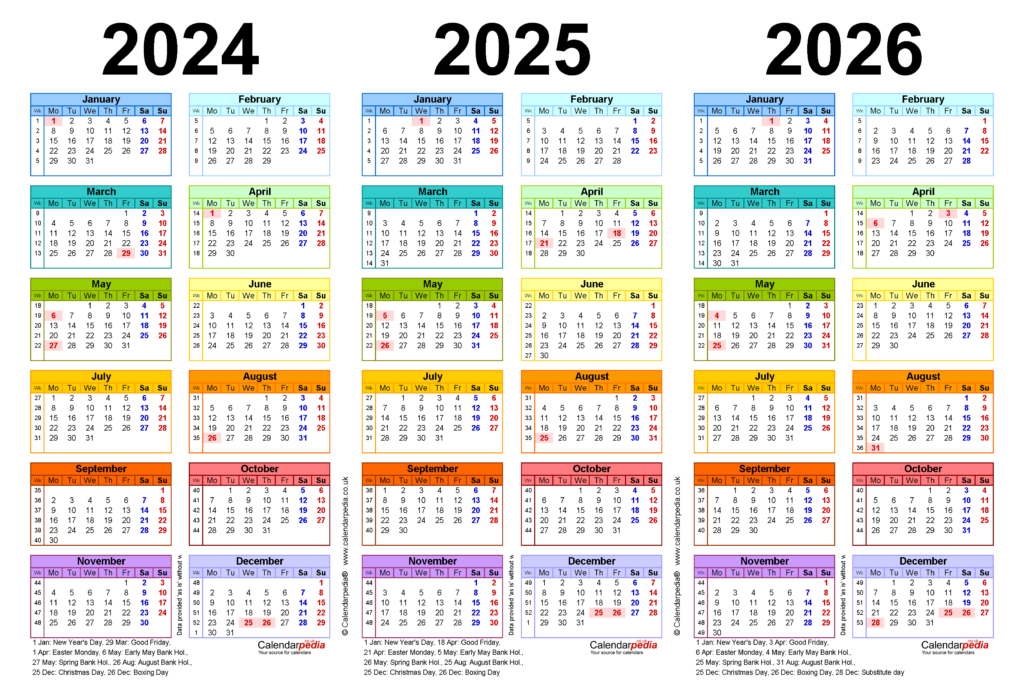 18 Month Calendar July 2025 December 2026 Calendar January 2025 