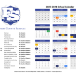 2023 2024 District Calendar Simpson County Schools