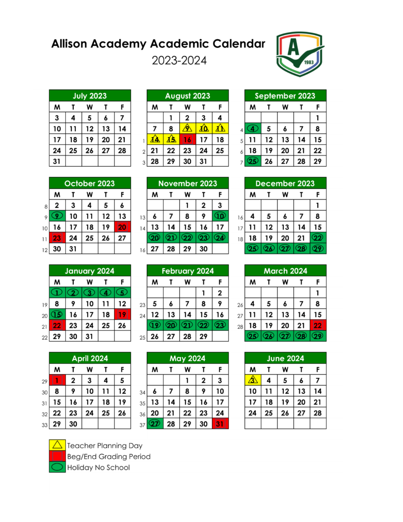 2024 25 Alliance City Schools Calendar Darya Emelyne