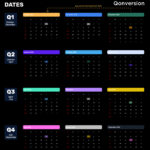 2024 Fiscal Quarterly Calendar Blank Calendar 2024