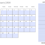 2024 Monthly Calendar Editable 2024 Calendar Printable 2024 Calendar