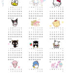 2024 Sanrio Calendar Immagini Hello Kitty Hello Kitty Immagini Disney