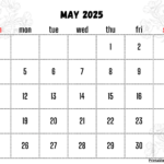 2025 Calendar Printable