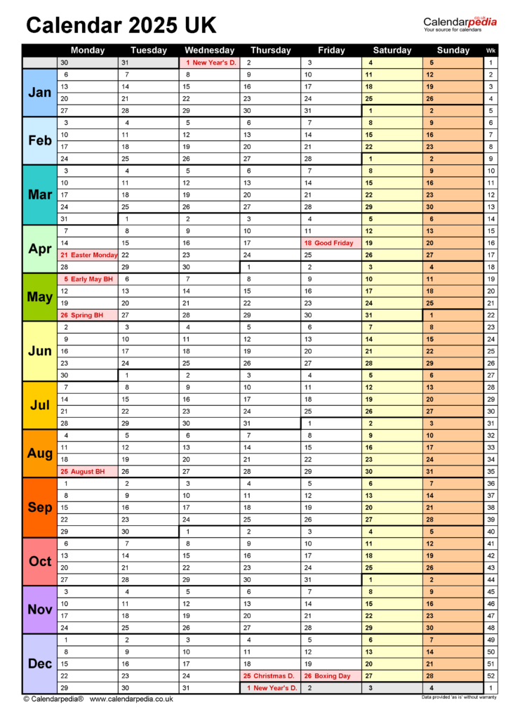 2025 Calendar Printable Excel Free Download Leonard Skinner