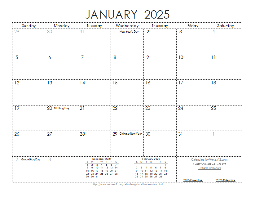 2025 Calendar Templates And Images