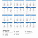 2025 Malta Calendar With Holidays