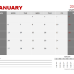 2025 Monthly Powerpoint Calendar Free Printable Templates