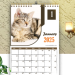 2025 Wall Calendar Pottery Works Irita Peggie