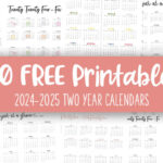 2025 Yearly Calendar At A Glance Printable Calendar Korry Mildrid