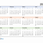 2025 Yearly Calendar Template With Notes Section