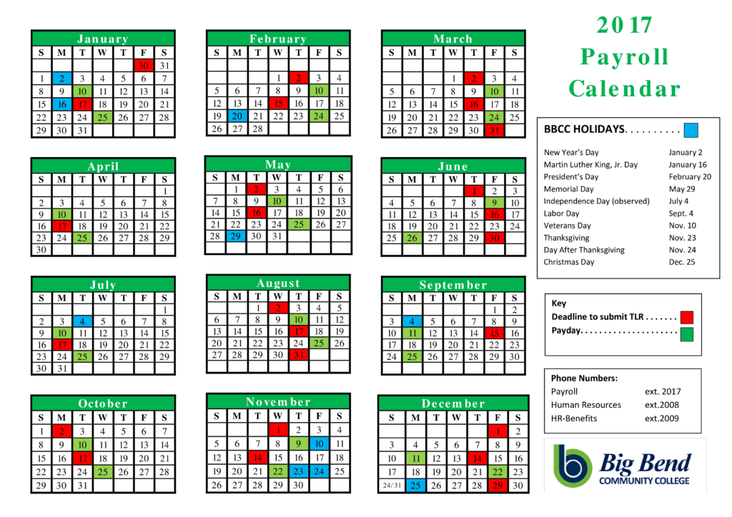 Accra Care Payroll Calendar 2023 Printable Word Searches