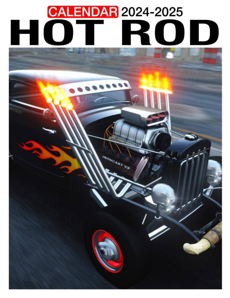 Amazon Hot Rod Calendar 2024 2025 Bring Joy And Stay Organized 