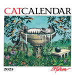 B Kliban CatCalendar 2025 Mini Wall Calendar B Kliban Pomegranate