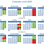 Calendar 2025 Cu Zile Libere Gert Amandie