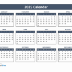 Calendar 2025 Printable Monday Start And End Peggy Blakelee