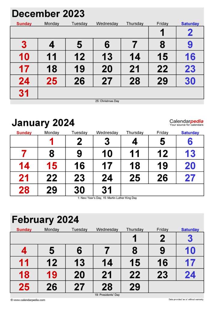 Calendar For Dec 2024 And Jan 2024 Calendar Dora Nancee