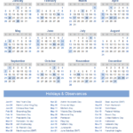 Calendars 2025 Free Printable With Holidays Plan Your Year With Ease