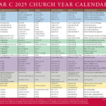 Church Year Calendar Year C 2025 Augsburg Fortress