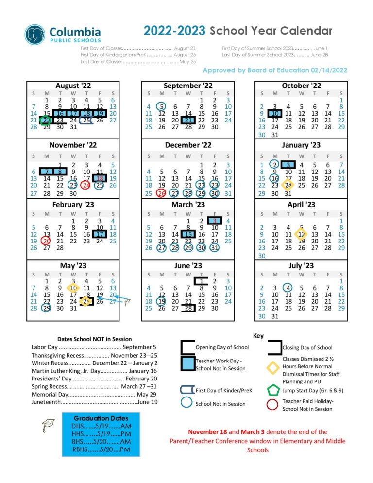 Columbia 2024 2025 Calendar Helga Kaylil