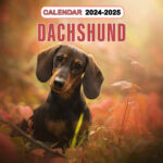 Dachshund Calendar 2024 2025 24 Month Planner To Keep You On Track