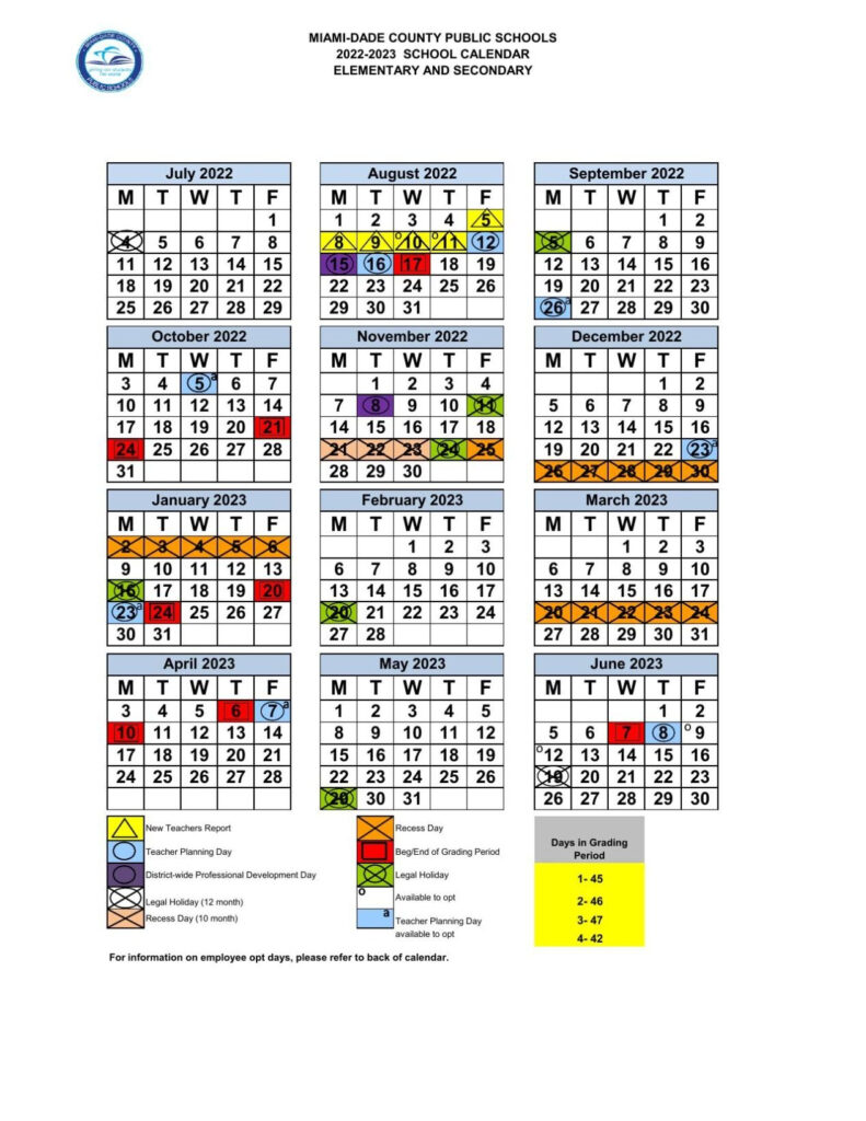 Dade County Public Schools Calendar 2025 A Comprehensive Overview 