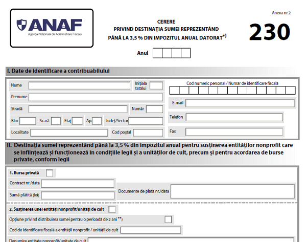 Declaratia 230 Servicii De Contabilitate Audit Finaciar Si 