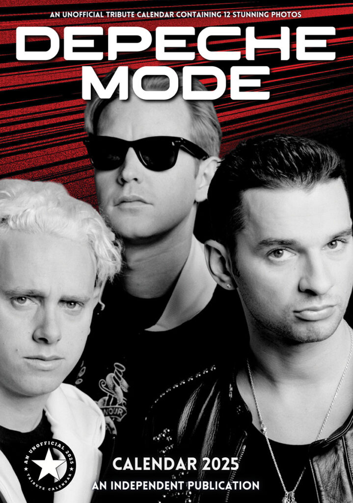 Depeche Mode Calendar 2025 A3 Kalenderwinkel nl