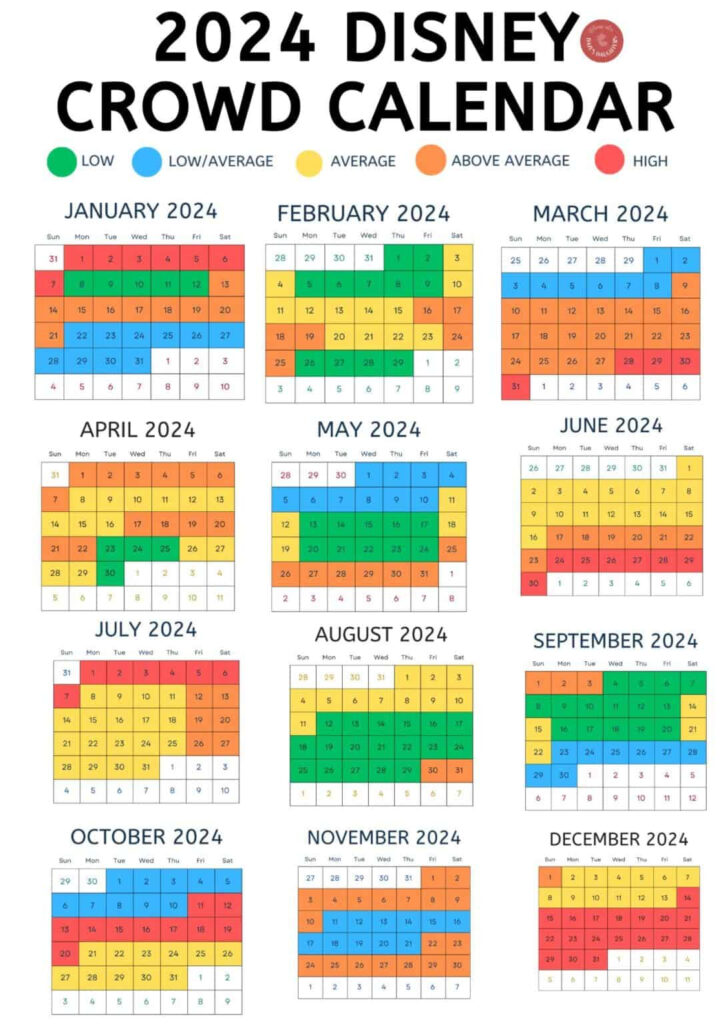 Disney World Crowd Calendar 2025 With Events Una Lianne