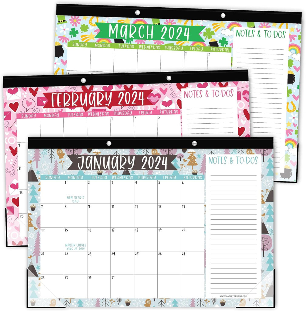 Doodle Large Desk Calendar 2024 2025 Desk Calender Mexico Ubuy