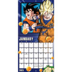 Dragon Ball Z Calendar