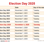 Elections Scheduled For 2025 Regan Charissa