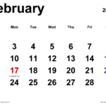 February 2025 Calendar Essa Ofella