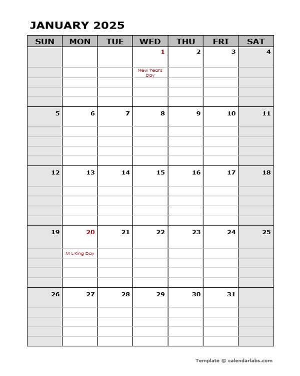 Free Calendar Template 2025 Word Ian Ball