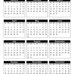 Free Printable 2026 Yearly Calendar DIY Projects Patterns Monograms