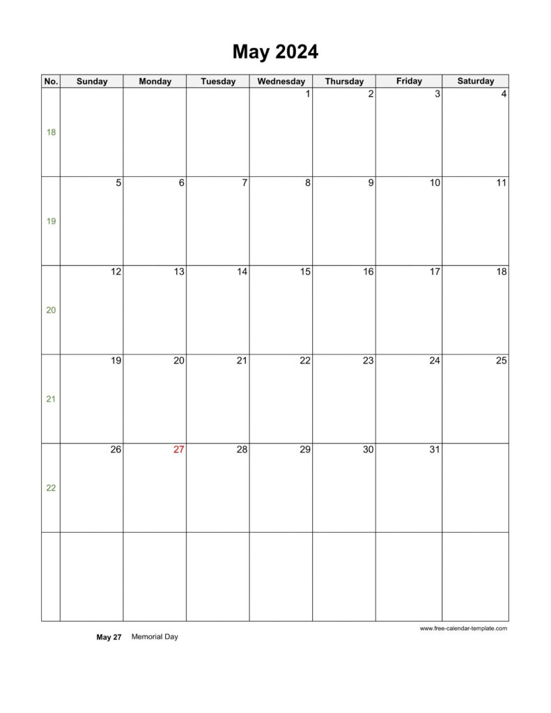 Free Printable Calendars 2024 May Nicol Anabelle