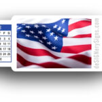 Free Printable Monitor Calendar Strips 2022